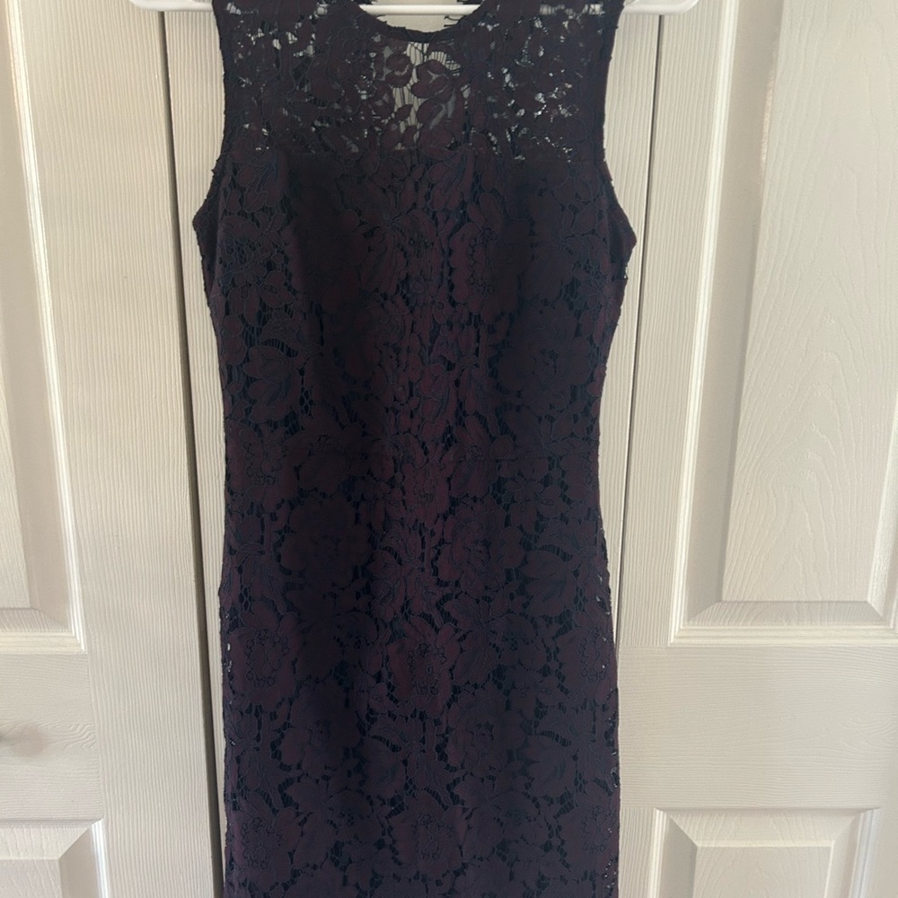 Banana Republic - Burgundy Lace Dress